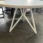 Studio Henk Eettafel 110 Rond Fenix Wit Butterfly | thumbnail 6