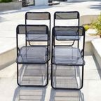 Geweldige Set Van 4 Vintage Design Klapstoelen. thumbnail 2