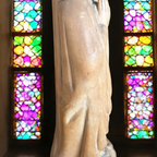Prachtig Oud Houtsnijwerk Maria Beeldje H 20 Cm thumbnail 7