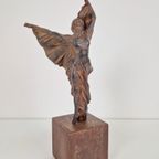 Beeldje Josep Bofill "Windbruid" Dansende Vrouw Ballerina thumbnail 3