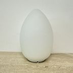 Vintage Egg Shaped Opaline Table Lamp , 1970S thumbnail 7