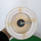Geweldige Snookerbal Bureaulamp In Porselein In De Stijl Van François Chatain - 1980 thumbnail 11