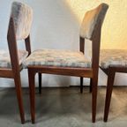 Vier Zeldzame Vintage Eetkamerstoelen, Model 641p, Rudolf Glatzel Voor Thonet thumbnail 17