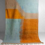 Mid-Century Vintage Handgeknoopt Kilim Vloerkleed In Wol thumbnail 2