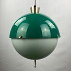 Italian Space Age Plexiglass Sphere Pendant Light From 1960 thumbnail 5