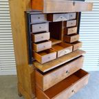 Mooie Vintage Highboard Midcentury Retro Buffetkast thumbnail 15