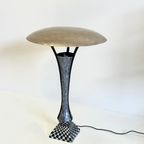 Vintage Vloerlamp Met Mozaïekpatroon In Art Deco Stijl thumbnail 3