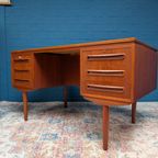 Vintage Bureau, A.p. Møbler, Deens Ontwerp Uit De Jaren '60 thumbnail 11