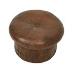 Design Mushroom Poef Opbergruimte De Sede Bruin Leer 57cm thumbnail 4