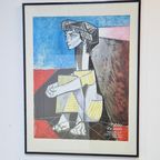 Affiche Pablo Picasso Grand Palais Paris 1990 Poster Lijst thumbnail 13