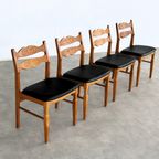 Brutalist Eetkamerstoelen | Vintage Stoelen | Jaren 60 | (5) thumbnail 7