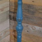 Staande Vloerlamp Met Houten Poot Geschilderd thumbnail 7