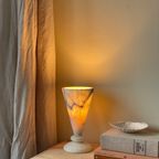 Vintage Marble Table Lamp thumbnail 3