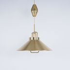 Lyfa Messing Hanglamp P295, 1960S thumbnail 3