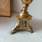 Hoge Messing Kerk Kandelaar thumbnail 4