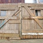 Mooie Oude Dubbele Boeren Stal Schuur Deuren thumbnail 14