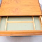 Deense Vintage Fournituren Tafel Teak thumbnail 2