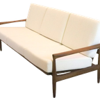 Erik Wørts Voor IKEA Kolding Bank Vintage Reupholstered thumbnail 11