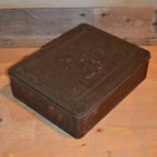 Brocante Blik Met Jachttaferelen thumbnail 5