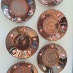 Mooie Vintage Brocante Kaptafel Set Borstel Spiegel, Zilver thumbnail 14