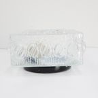 Vintage Plafondlamp Vierkant Glas thumbnail 12