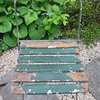 7 Vintage Antieken Franse Bistro Tuinstoelen Tuinstoel thumbnail 5
