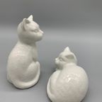 Decoratie Katten Wit Porselein Set thumbnail 8