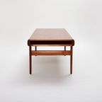 Extendable Coffee Table Designed By Johannes Andersen For Uldum Møbelfabrik, Denmark 1960’S. thumbnail 18