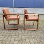 Set Van 2 Fauteuils - Burkhart Vogtherr Voor Rosenthal - Type Hombre Arm Chairs thumbnail 5