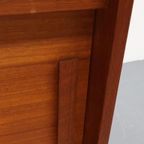 Vintage Deens Dressoir Teak Schuifdeuren thumbnail 4