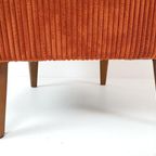 Vintage Artifort Theo Ruth Fauteuil Stoel Corduroy Rib Steen thumbnail 10