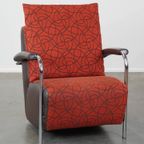 Mooie En Comfortabele Leolux Design Fauteuil/armchair Model Scylla Met Extra Rugkussen thumbnail 3