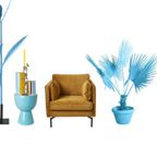 Polspotten | Fauteuil Goud Velvet thumbnail 3