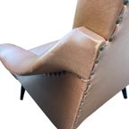 2x Vintage Lounge Fauteuils - Mid Century Modern Stijl thumbnail 12