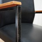 Set Van 6 Industriele Midcentury Armstoelen/ Vergaderstoelen thumbnail 18
