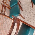 Set 4 Vintage Stoelen Deense Stoelen Jaren 60 thumbnail 10