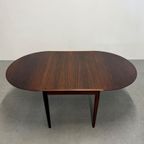 Vintage Verlengbare Eettafel In Palissander thumbnail 7