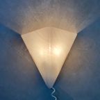 Driehoekige Vintage Plexiglas Wandlamp thumbnail 4