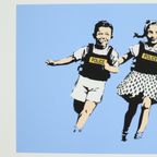 Offset Litho Naar Banksy Police Kids Jack And Jill 42/150 thumbnail 3