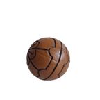 Kunststof Ronde Decoratie Bol Ø 10 Cm Met Streepmotief thumbnail 4