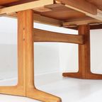 Mid Century Deense Ovalen Uitschuifbare Eettafel Van Massief Teakhout Jaren 60 thumbnail 9