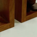 Danish Design Optimist And Pessimist Book Ends By Hans Bolling 1960s thumbnail 3