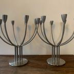 Vintage K & M Hagberg For Ikea Candelabra | Tnc1 thumbnail 4