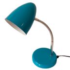 Flexolamp Bureaulamp Turquoise Blauw Retro thumbnail 3