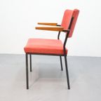 Vintage Gispen Stoelen Reaal 9121 Met Armleuningen thumbnail 5