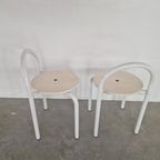 Postmoderne Italiaanse Design Stoelen Vintage Memphis. thumbnail 3