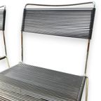 Paar Jodi Spaghetti Stapelbare Stoelen, Sintesi, Italië, 80s thumbnail 6