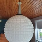 Vintage Glazen Bol Lamp thumbnail 7