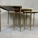 Vintage Brass ‘Nesting Tables’ thumbnail 8