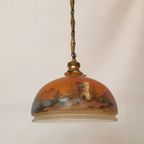 Antieke Glazen Hanglamp thumbnail 3